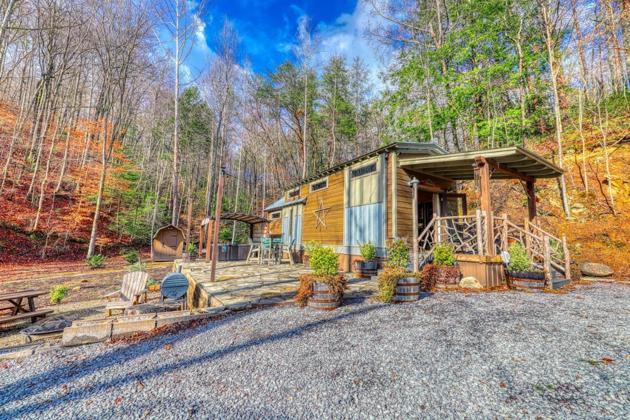Smoky Mountain Tiny Home 비둘기 포지 외부 사진